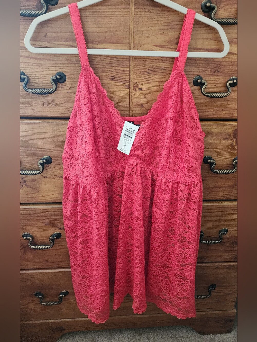 Hot Pink/Red Chemise